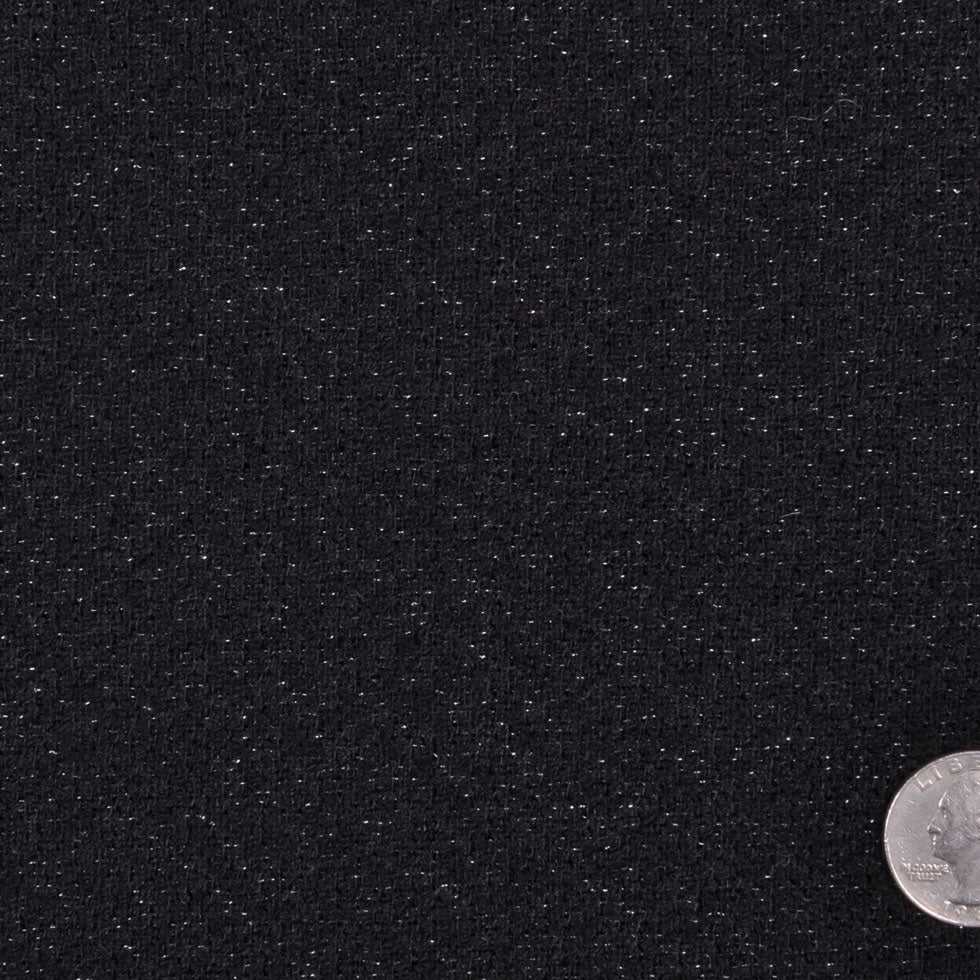 Black Solid Woven