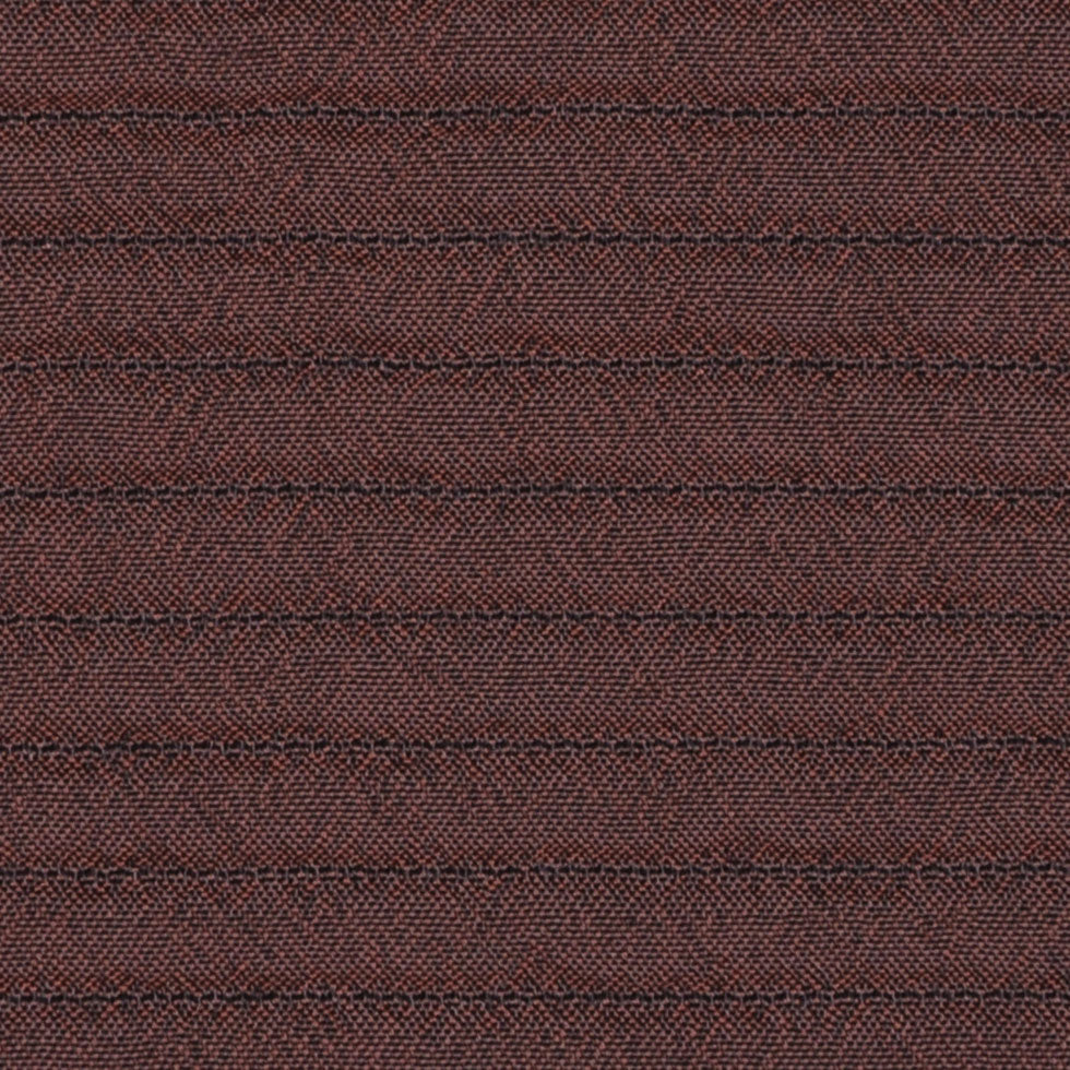 Chicory Coffee Channel-Quilted Wool Woven Detail