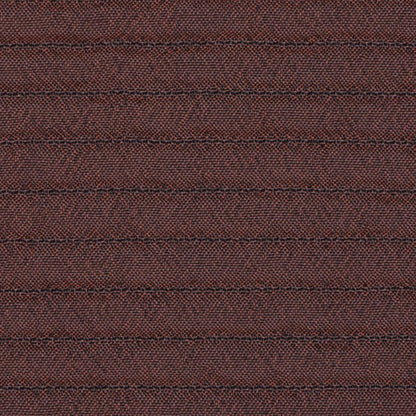 Chicory Coffee Channel-Quilted Wool Woven Detail