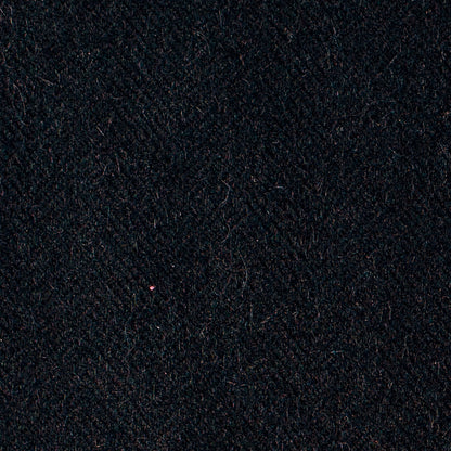 Black Camel Hair Flannelled Coating Detail