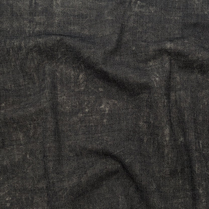 Donna Karan Italian Charcoal, Champagne and Metallic Gold Reversible Stretch Wool Twill