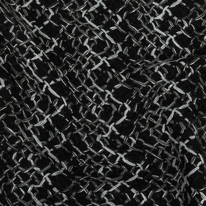 Black/Gray Solid Knits