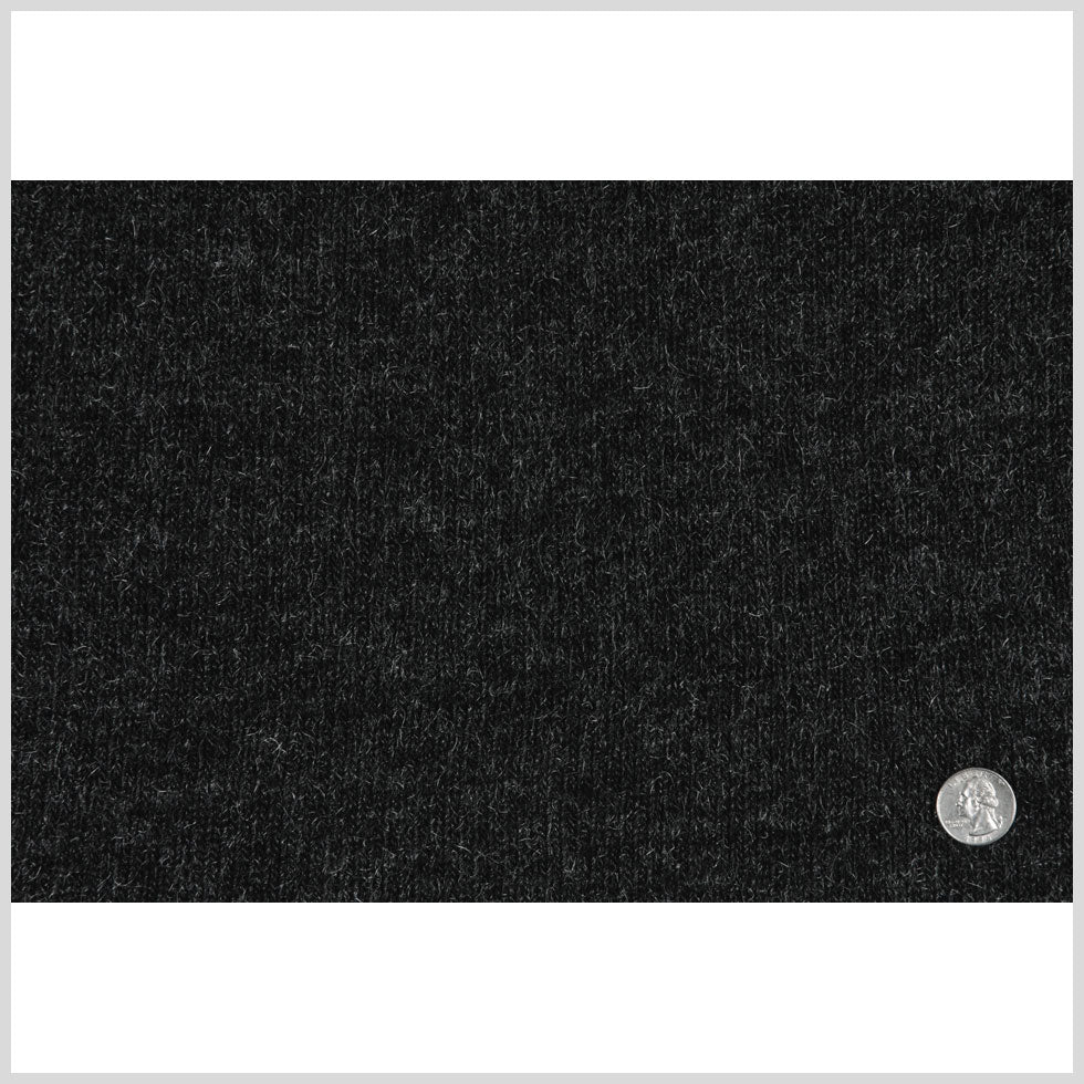 Black/Silver Wool-Lurex Knit Full