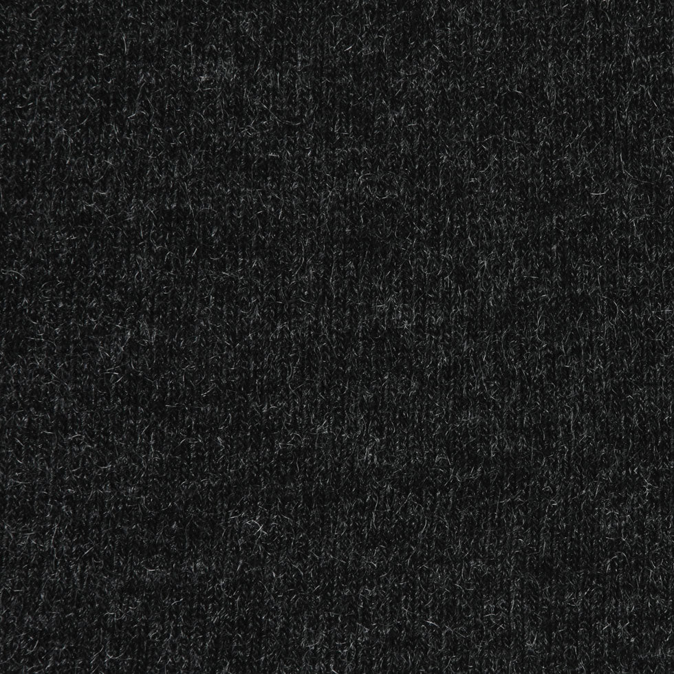 Black/Silver Wool-Lurex Knit