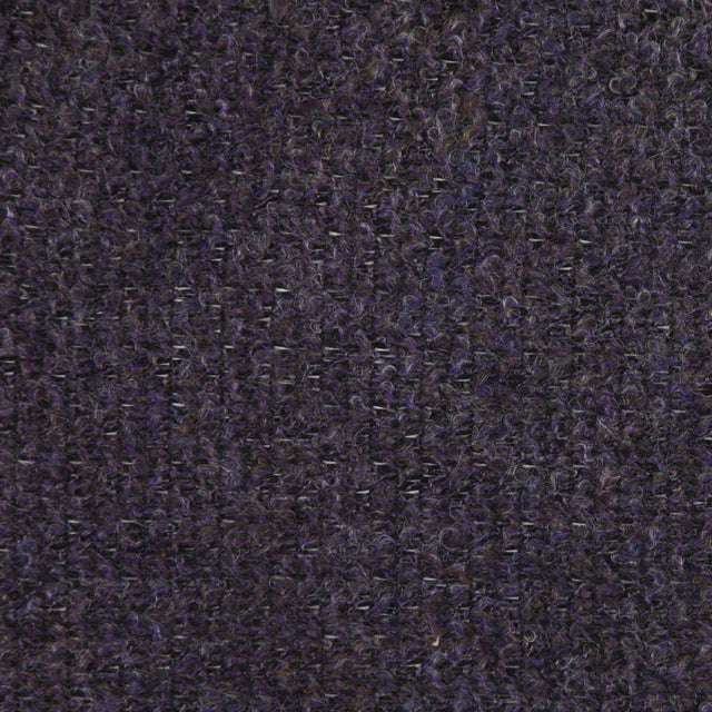 Nightshade, Black Onyx and Deep Well Boucled Wool Knit