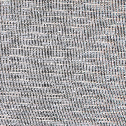 Metallic Silver and White Sheer Mesh Detail