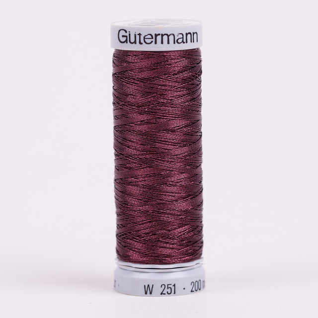 Gutermann Metallic Thread 200m - 4395 Zinfandel
