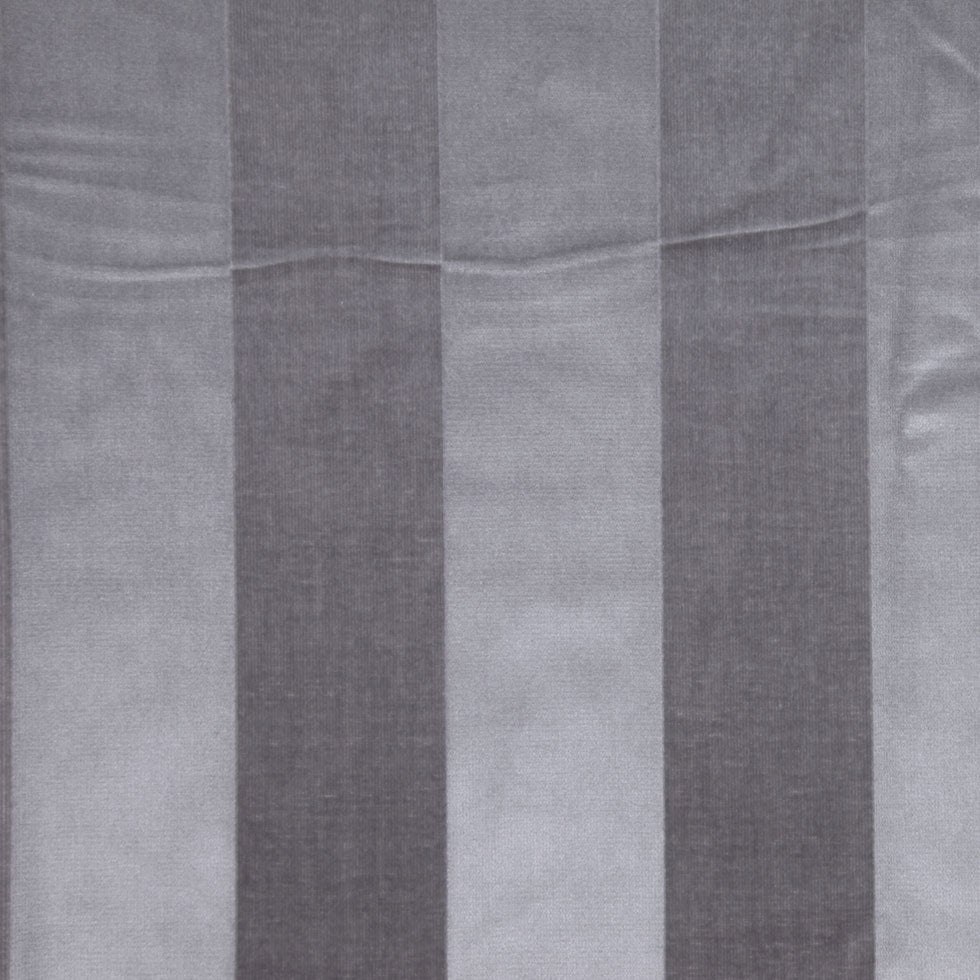 Silver Stripes Velvet