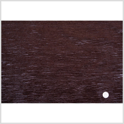 Chocolate Crinkled Velvet Full