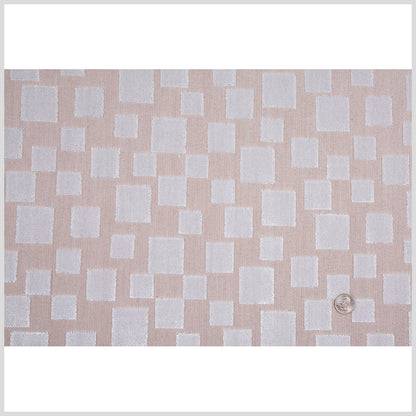 Toffee/Light Gray Geometric Velvet Full