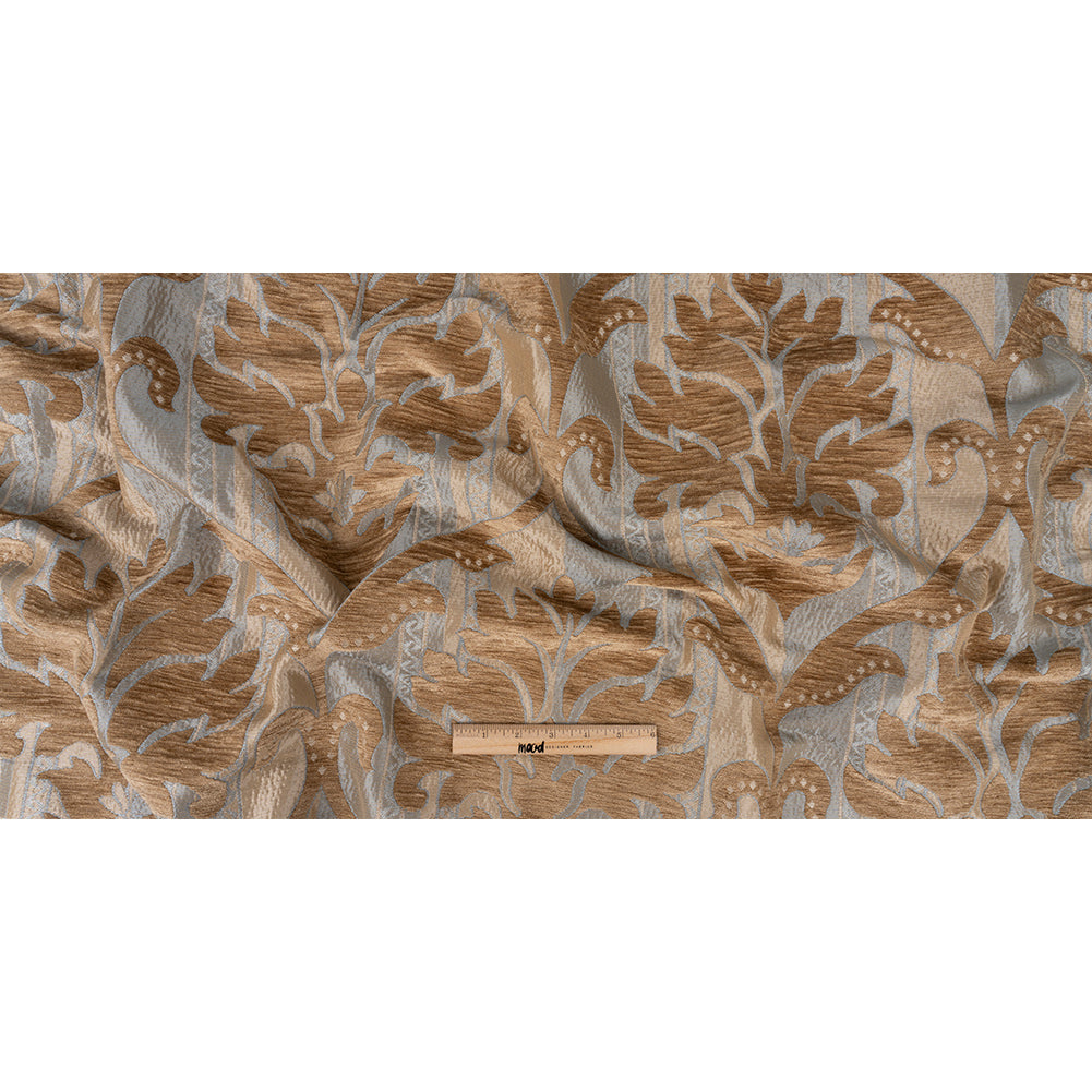 Driftwood/Duck Egg Damask Chenille Full