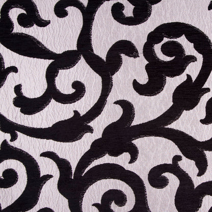 Black/Silver Classical Chenille