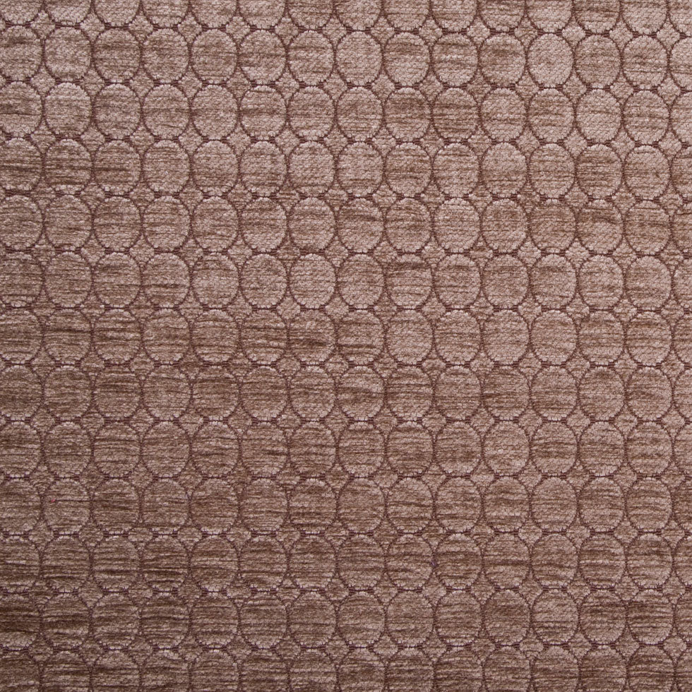 Mink Geometric Chenille