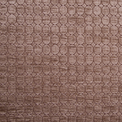 Mink Geometric Chenille