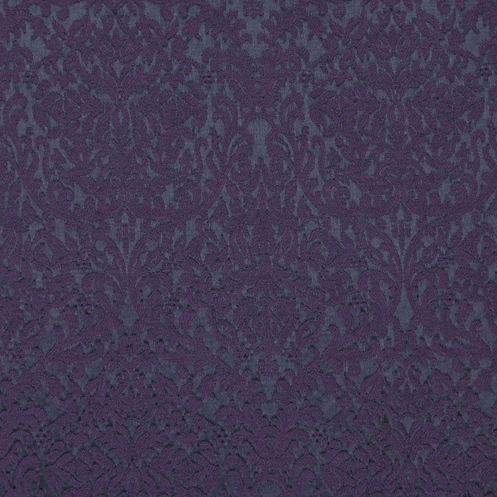 Black/Aubergine Classical Woven Detail