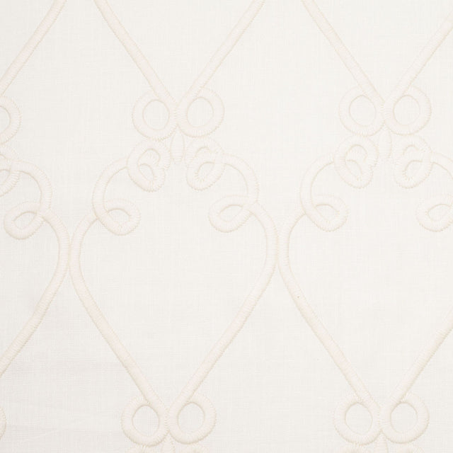 Gardenia Classical Rayon-Linen Embroidered Woven