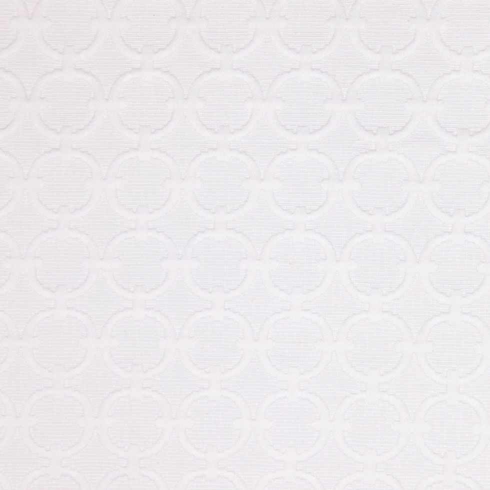 Sail Geometric Embroidered Cotton-Poly Woven