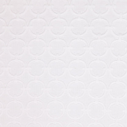 Sail Geometric Embroidered Cotton-Poly Woven