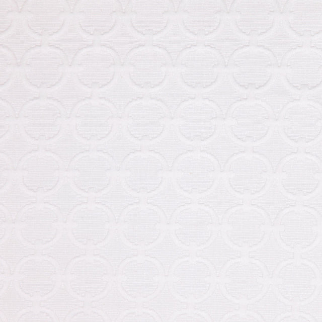 Sail Geometric Embroidered Cotton-Poly Woven
