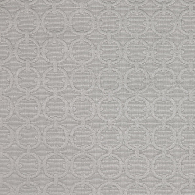 Sterling Geometric Embroidered Cotton-Poly Woven