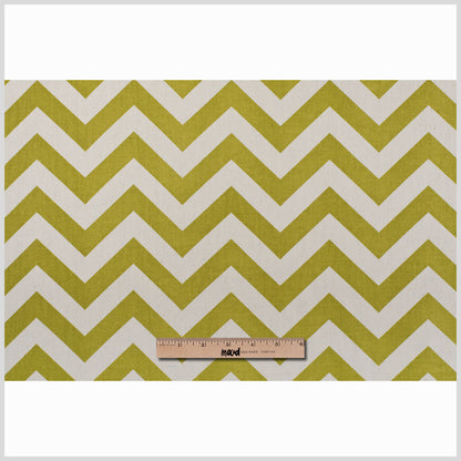 Village Green/Natural Zig Zag Canvas Full