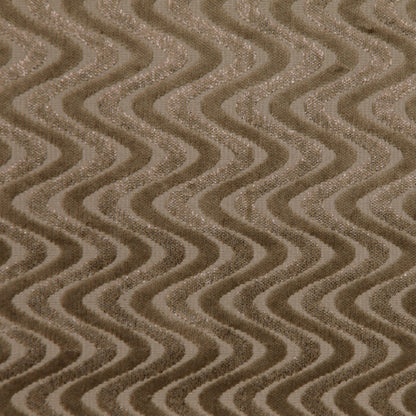 Tan Zig Zag Velvet