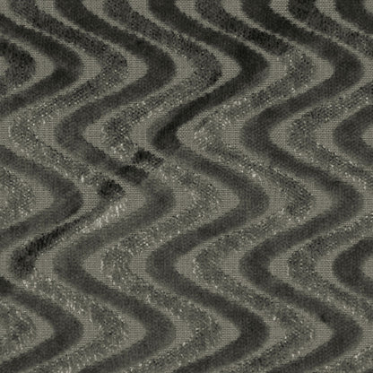 Olive Zig Zag Velvet Detail