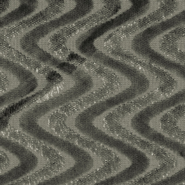 Olive Zig Zag Velvet