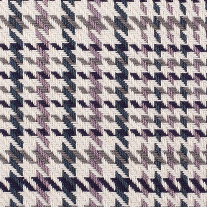 Midnight Orchid Plaid Woven Detail