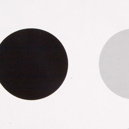 Off-White/Black/Gray Polka Dots Canvas Detail