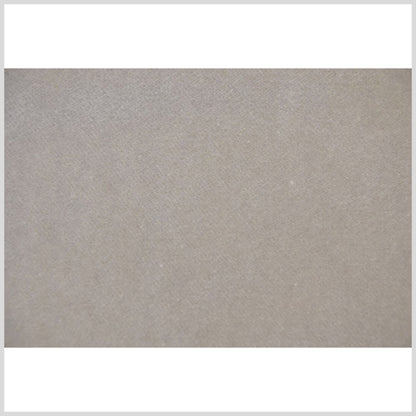 Beige Solid Velvet Full