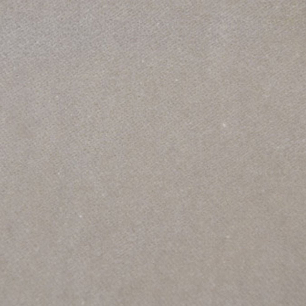 Beige Solid Velvet