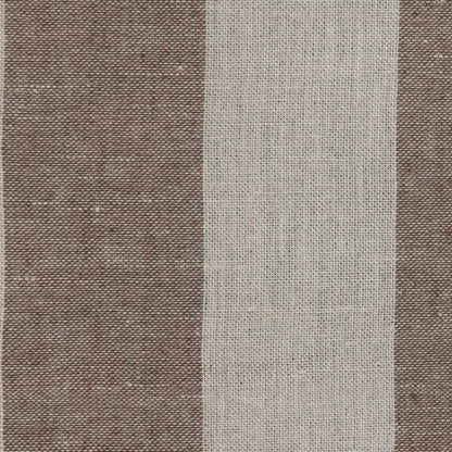 Brown Stripes Linen