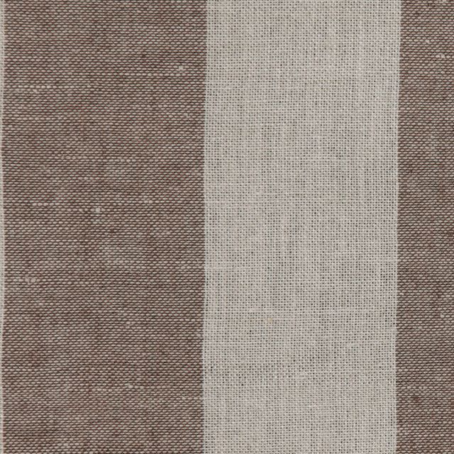Brown Stripes Linen