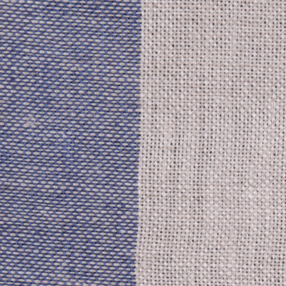 Blue 5 Stripes Linen Detail