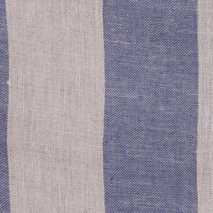 Blue 5 Stripes Linen