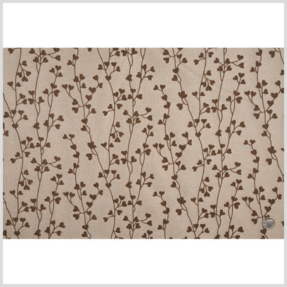 Coffee Floral Woven Full