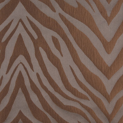 Chocolate Animal Brocade Detail