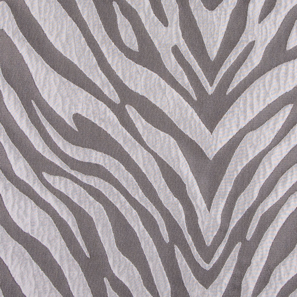 Silver Animal Brocade Detail