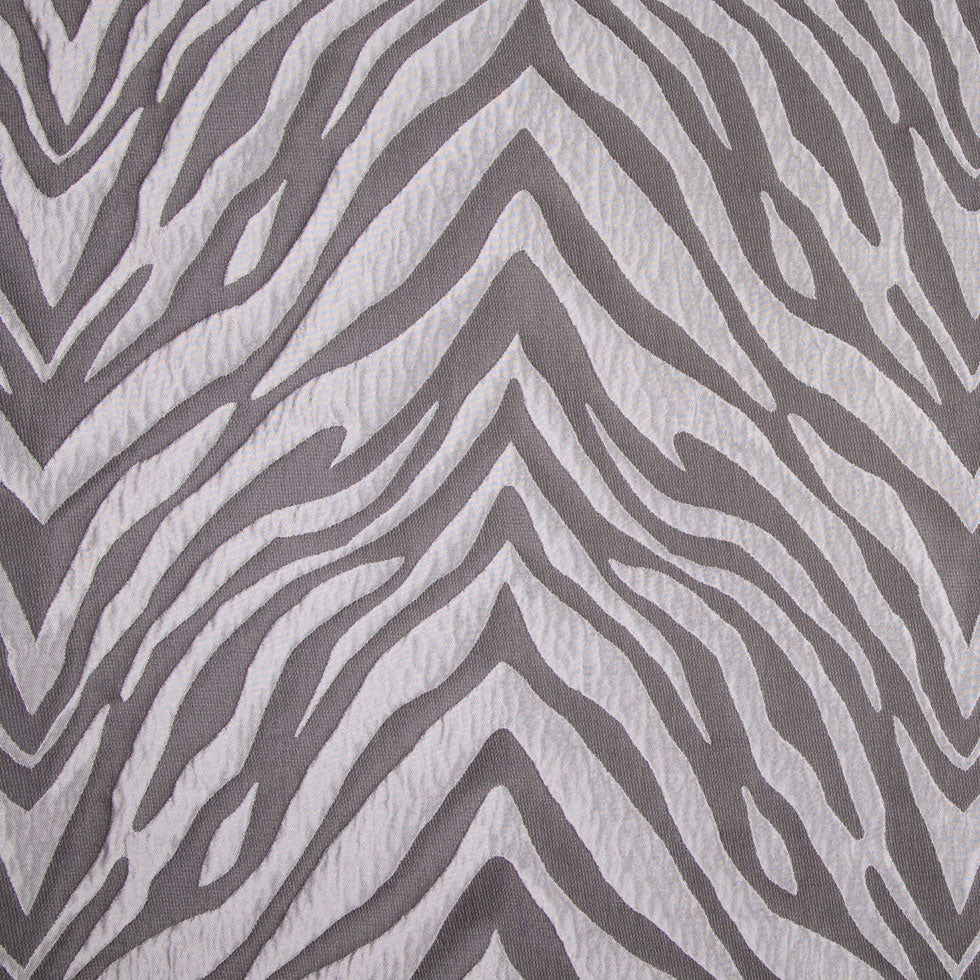 Silver Animal Brocade