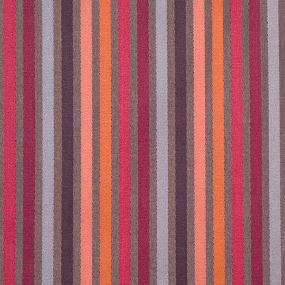 Chocolate/Pumpkin/Wine/Stone Stripes Woven Detail