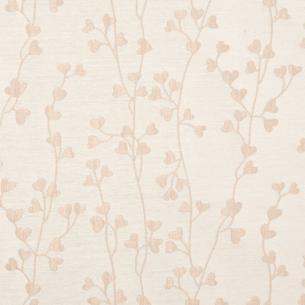 Cream Floral Woven Detail