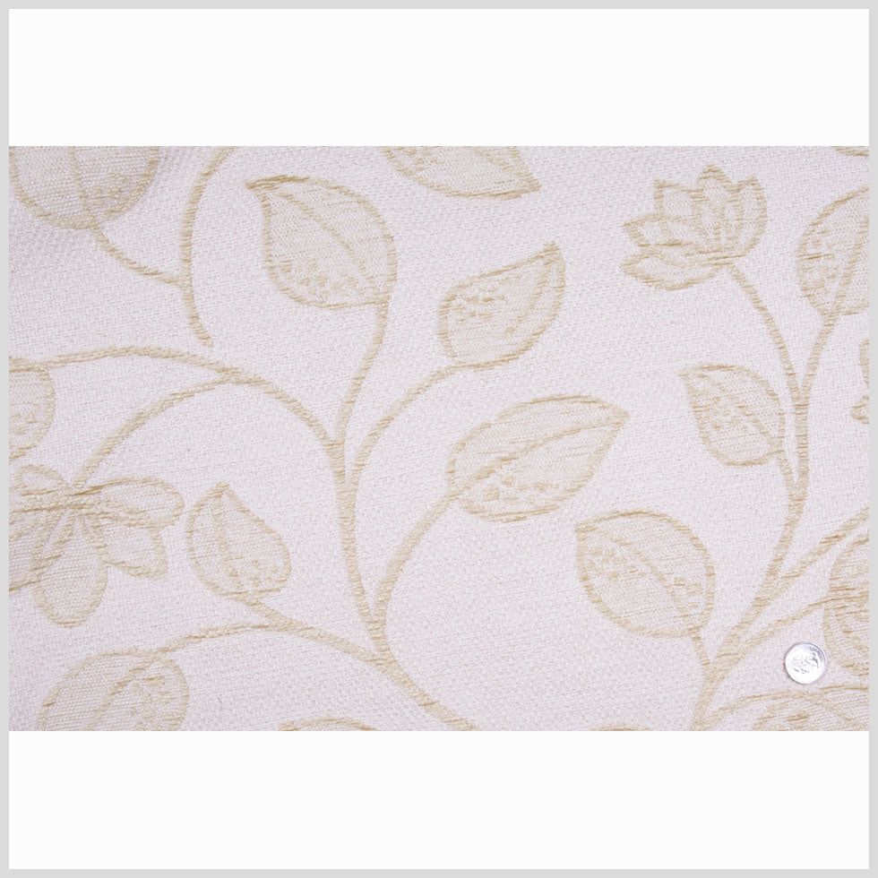 Khaki Floral Chenille Full