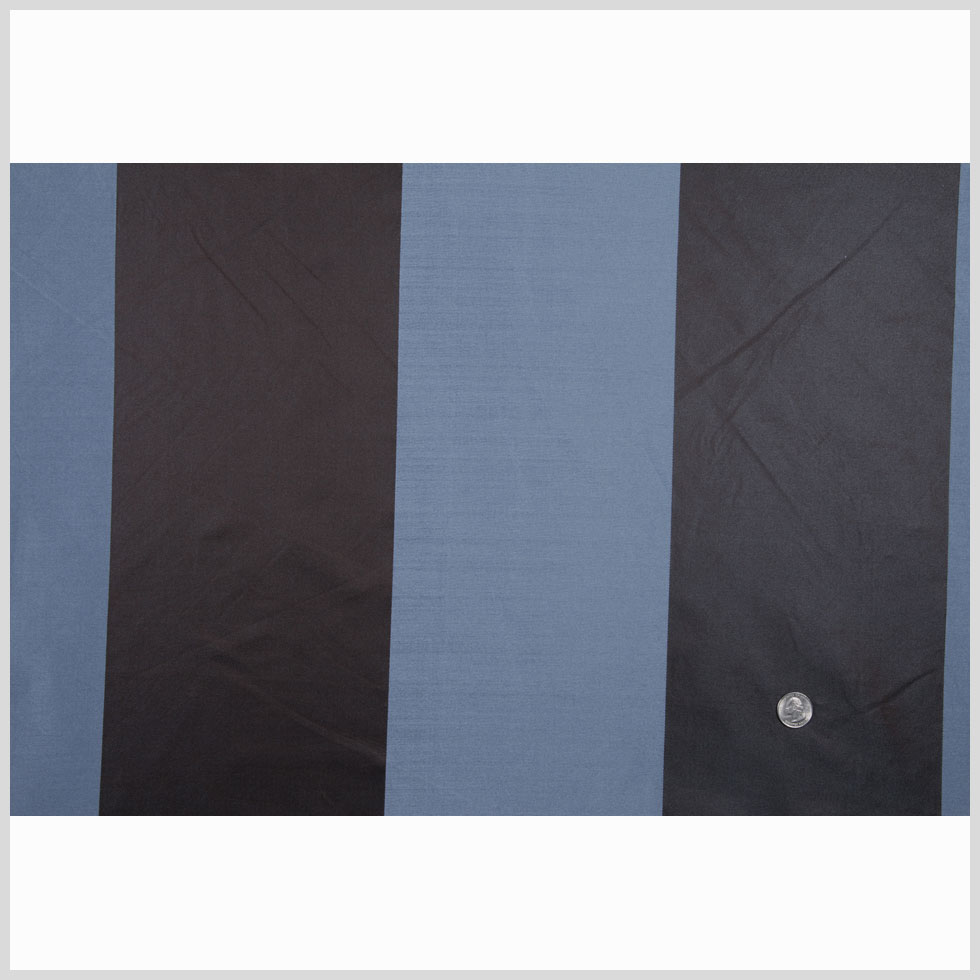 Two-Tone Blue Stripes Woven Full