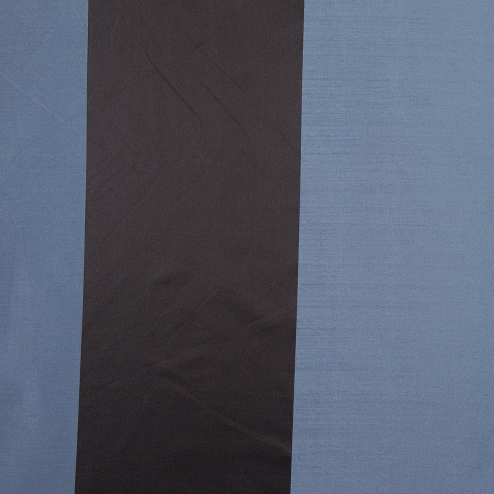 Two-Tone Blue Stripes Woven
