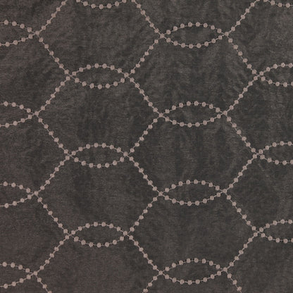 Pewter Polka Dots Sheer