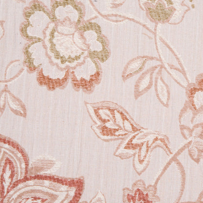 Khaki/Tan Floral Chenille Detail