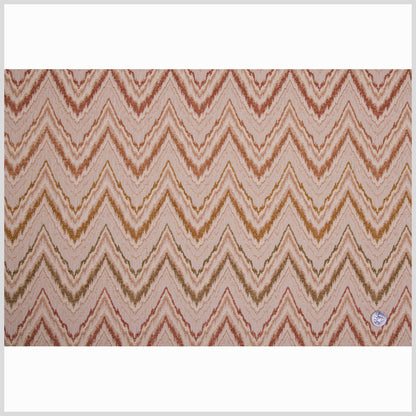Beige/Moss/Tan/Cinnamon Stripes Chenille Full