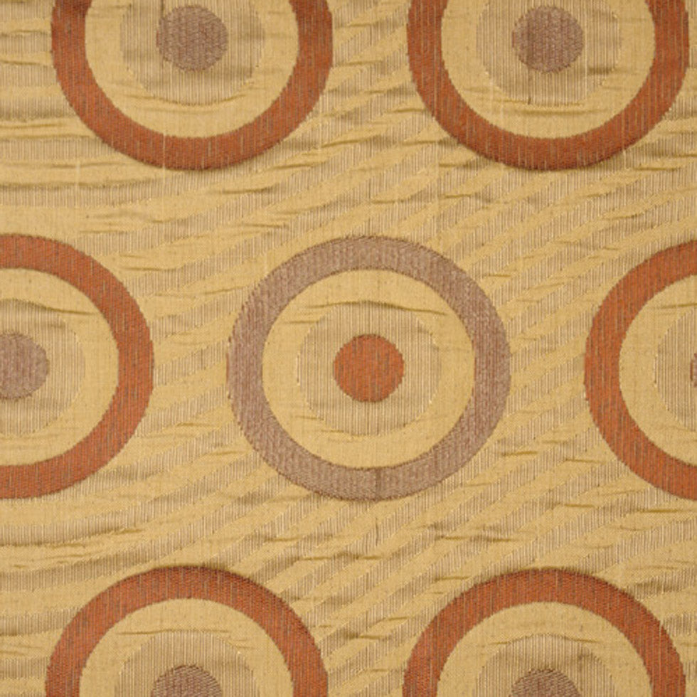 Antique Gold/Spice/Bronze Geometric Woven Detail
