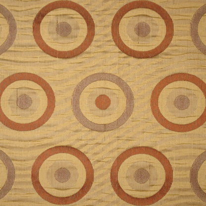 Antique Gold/Spice/Bronze Geometric Woven